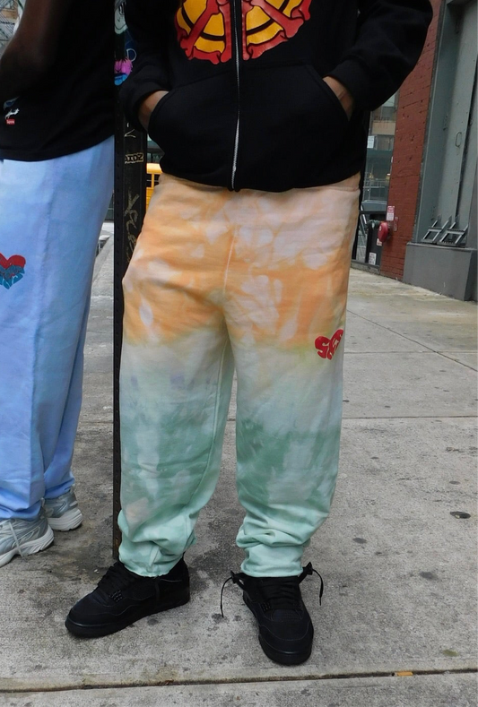 Mango Tie-dye Sweatpants